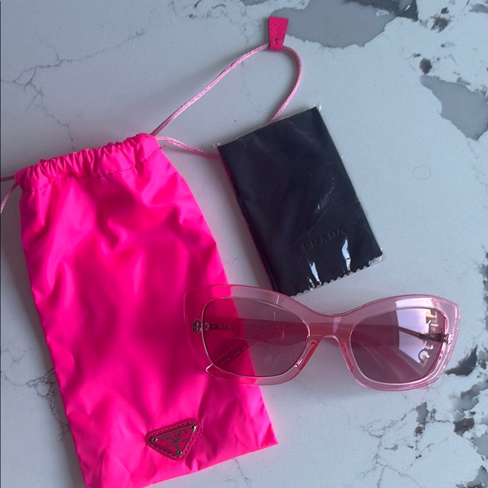 Vintage Prada Pink Sunglasses